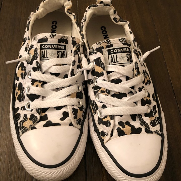 shoreline leopard converse